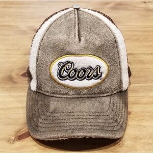 Coors Brown and Cream Trucker Hat